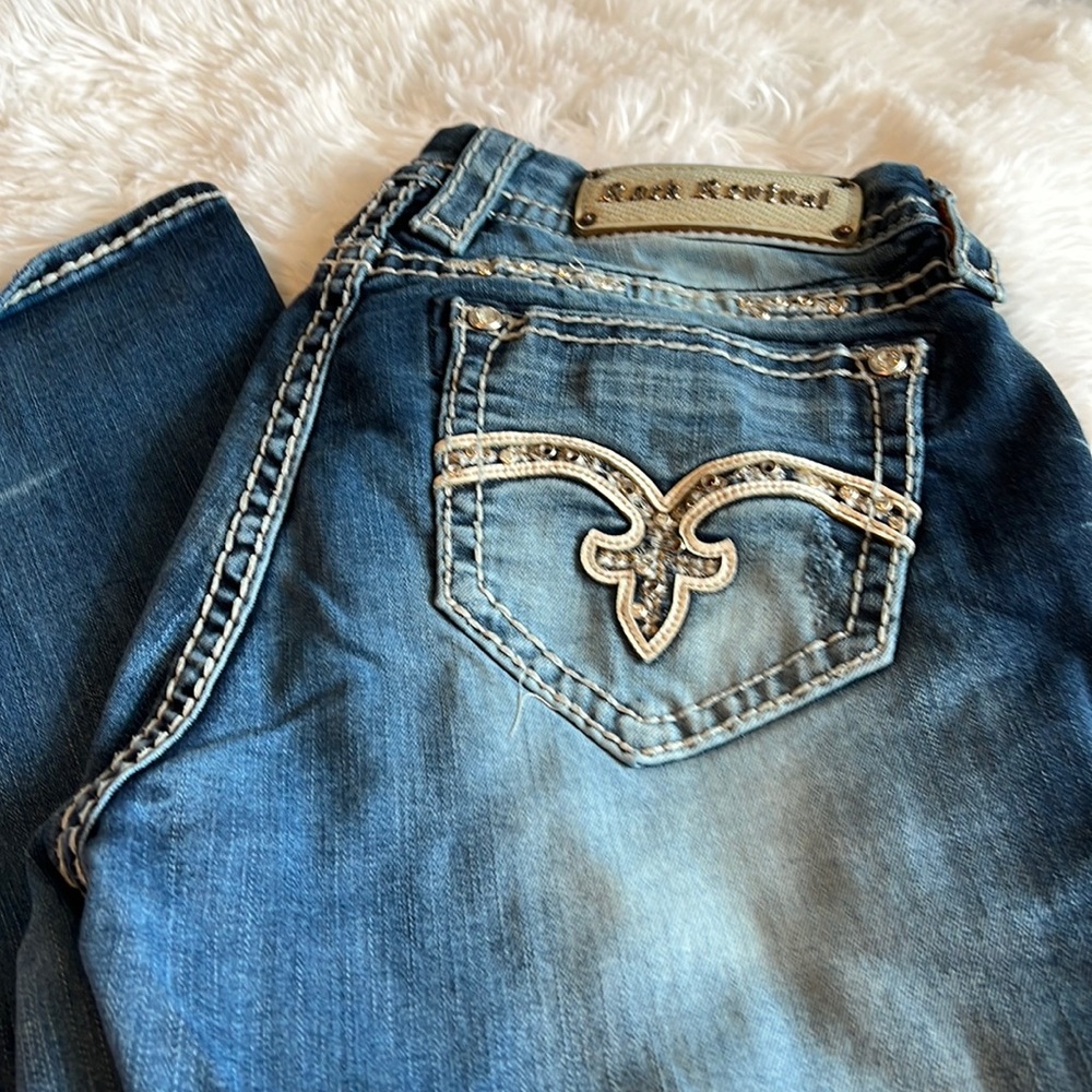 Gently used rock revival size 30 jeans